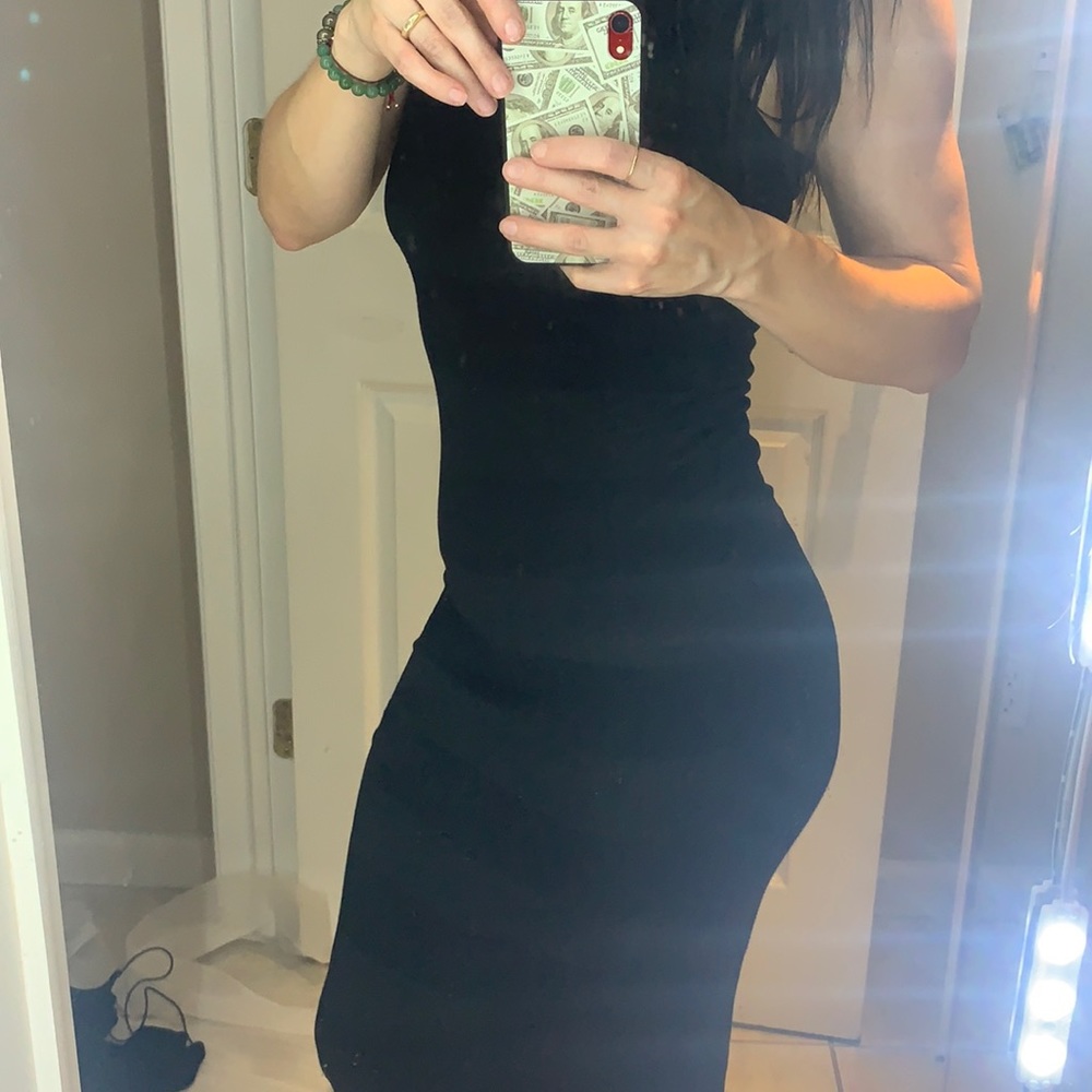 James Perse Black maxi dress